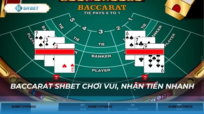 Hướng dẫn cách chơi và luật chơi Baccarat SHBET