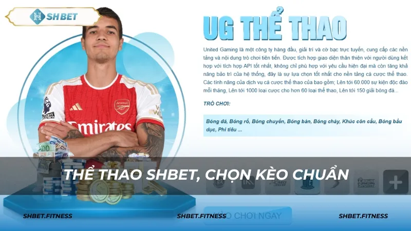 UG Sports là một sảnh cá cược nổi bật