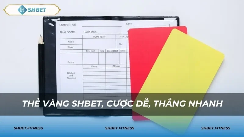 Hướng dẫn cách cược kèo thẻ vàng SHBET