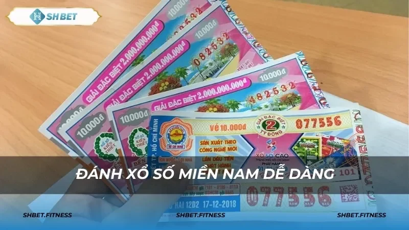 Ưu điểm của SHBET khi tham gia cá cược xổ số miền Nam