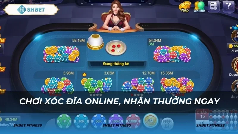 Hướng dẫn luật chơi và cách chơi xóc đĩa online